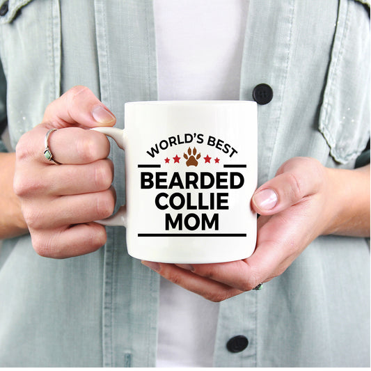 Bearded Collie Dog Mom Mug - Mallard Moon Gift Shop