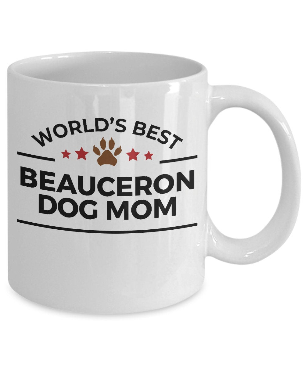 Beauceron Dog Mom Mug - Mallard Moon Gift Shop