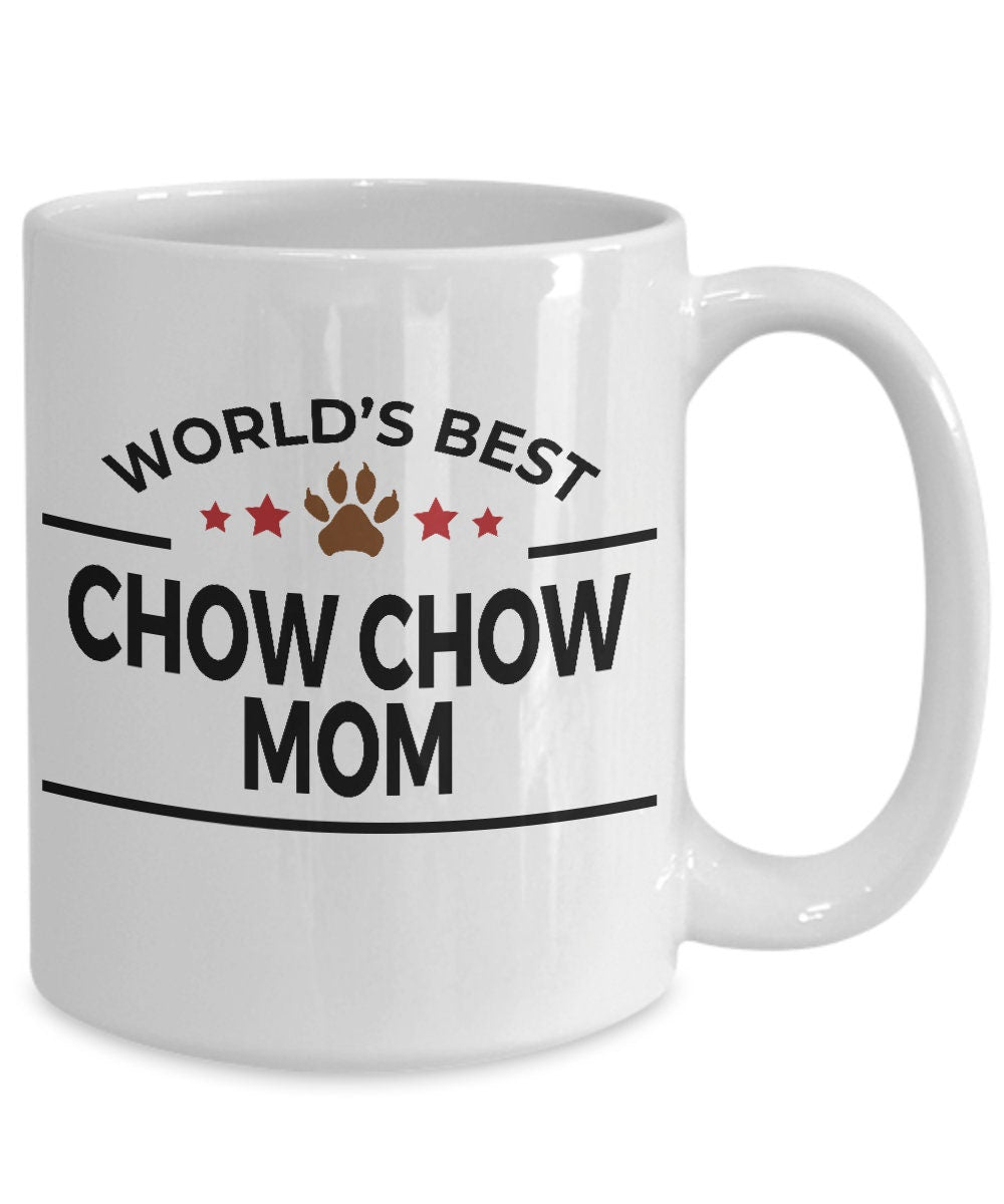 Chow Chow Dog Mom Mug - Mallard Moon Gift Shop