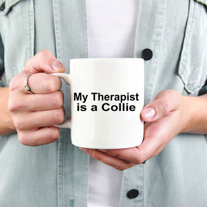Collie Dog Therapist Mug - Mallard Moon Gift Shop