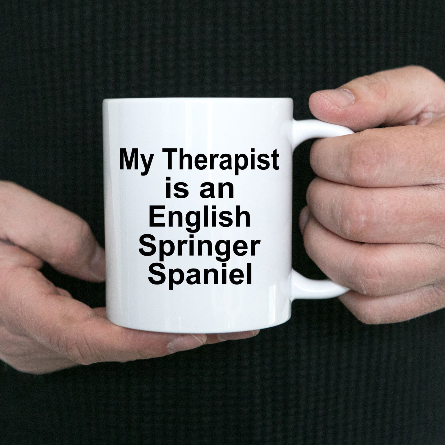 English Springer Spaniel Dog Therapist Mug - Mallard Moon Gift Shop