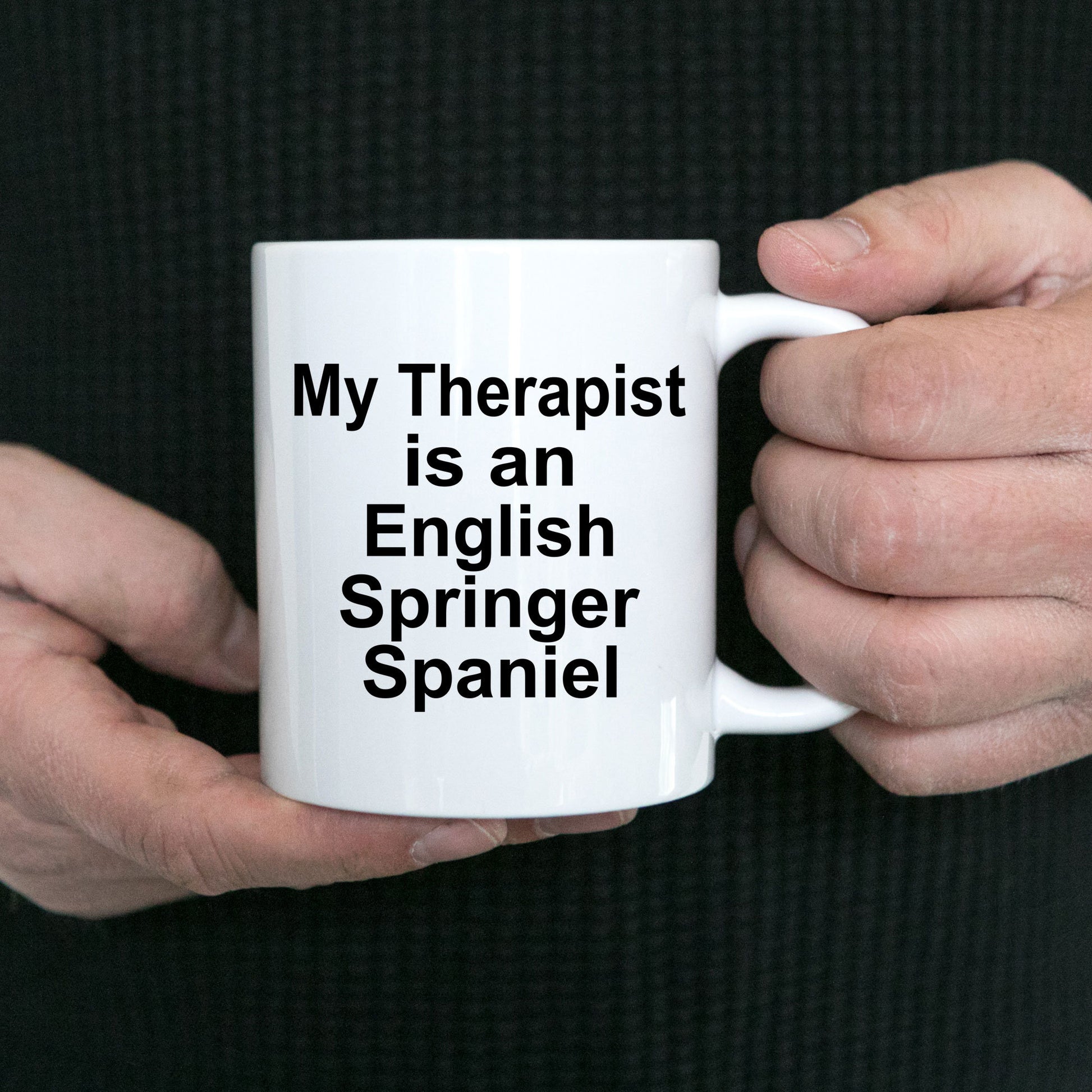 English Springer Spaniel Dog Therapist Mug - Mallard Moon Gift Shop