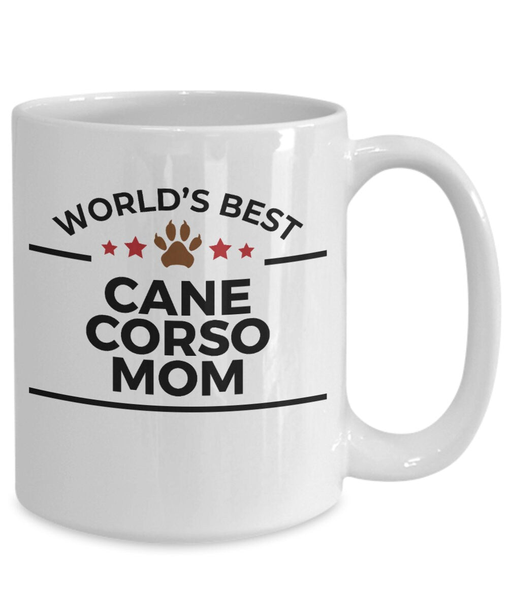 Cane Corso Dog Mom Mug - Mallard Moon Gift Shop