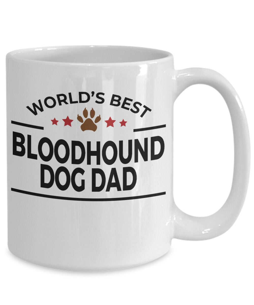 Bloodhound Dog Dad Mug - Mallard Moon Gift Shop