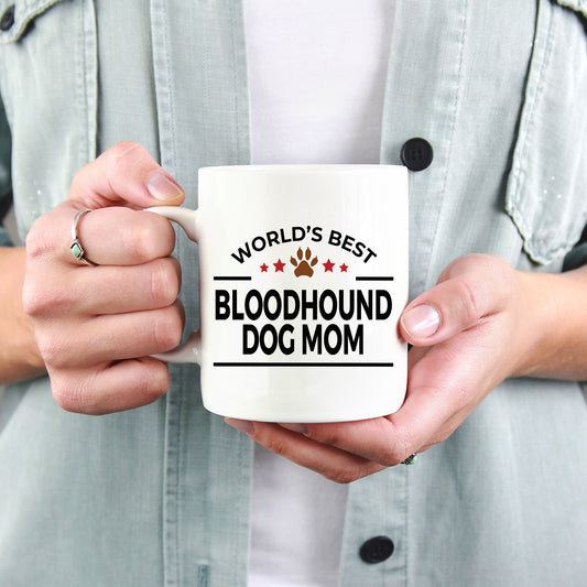 Bloodhound Dog Mom Mug - Mallard Moon Gift Shop