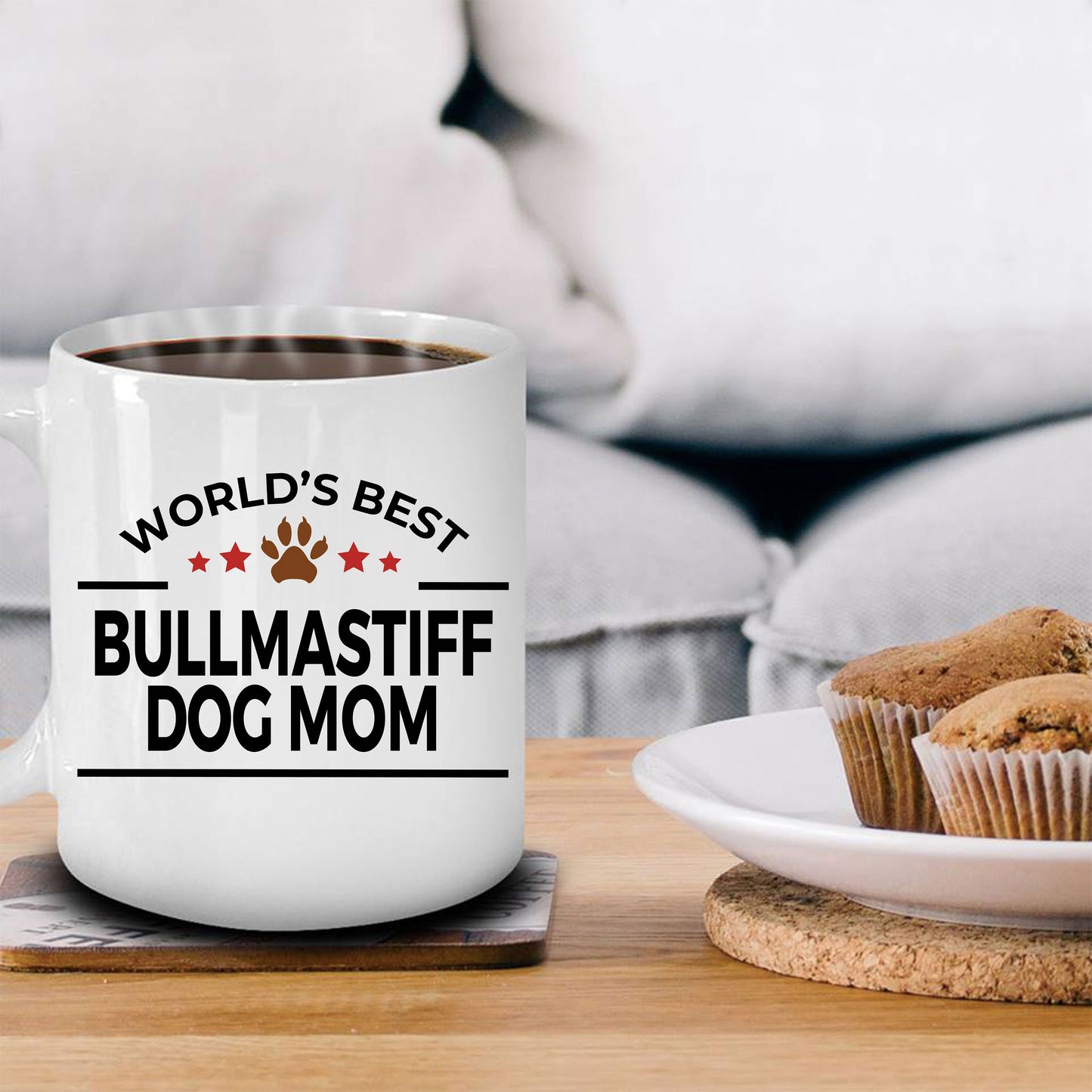 Bullmastiff Dog Mom Mug - Mallard Moon Gift Shop