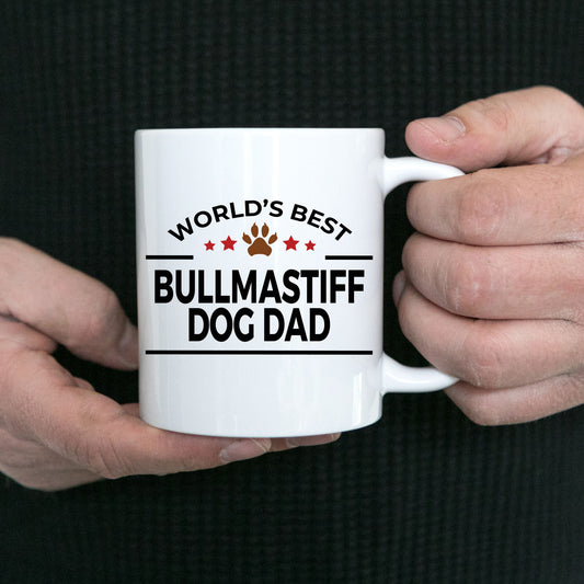 Bullmastiff Dog Dad Coffee Mug - Mallard Moon Gift Shop