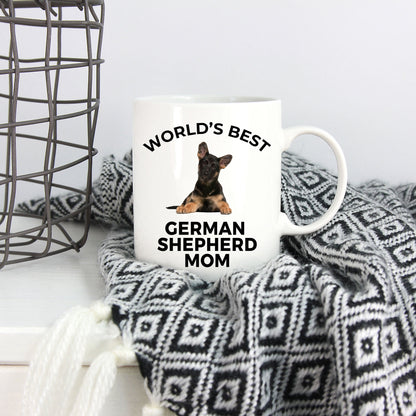 German Shepherd Puppy Dog Mom Mug - Mallard Moon Gift Shop