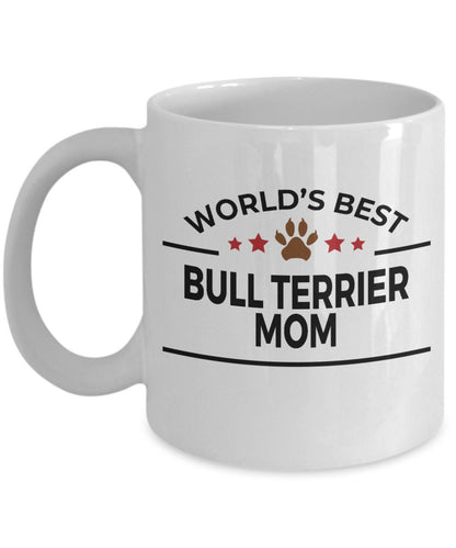 Bull Terrier Dog Mom Mug - Mallard Moon Gift Shop