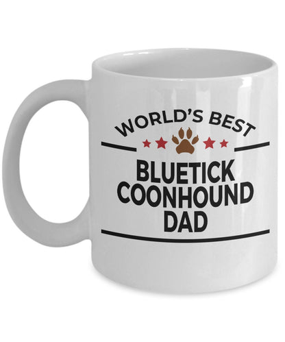 Bluetick Coonhound Dog Dad Mug - Mallard Moon Gift Shop