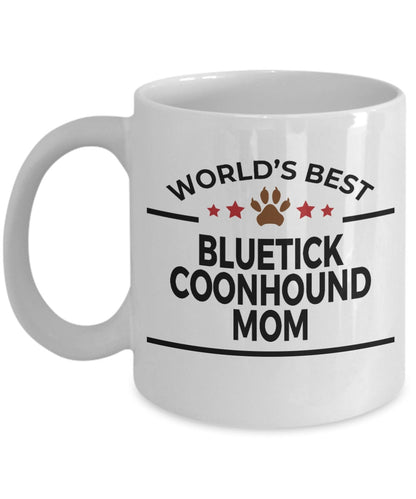 Bluetick Coonhound Dog Mom Mug - Mallard Moon Gift Shop