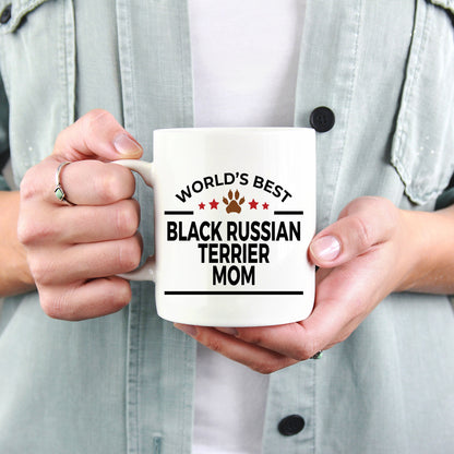 Black Russian Terrier Dog Mom Mug - Mallard Moon Gift Shop