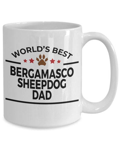 Bergamasco Sheepdog Dad Mug - Mallard Moon Gift Shop