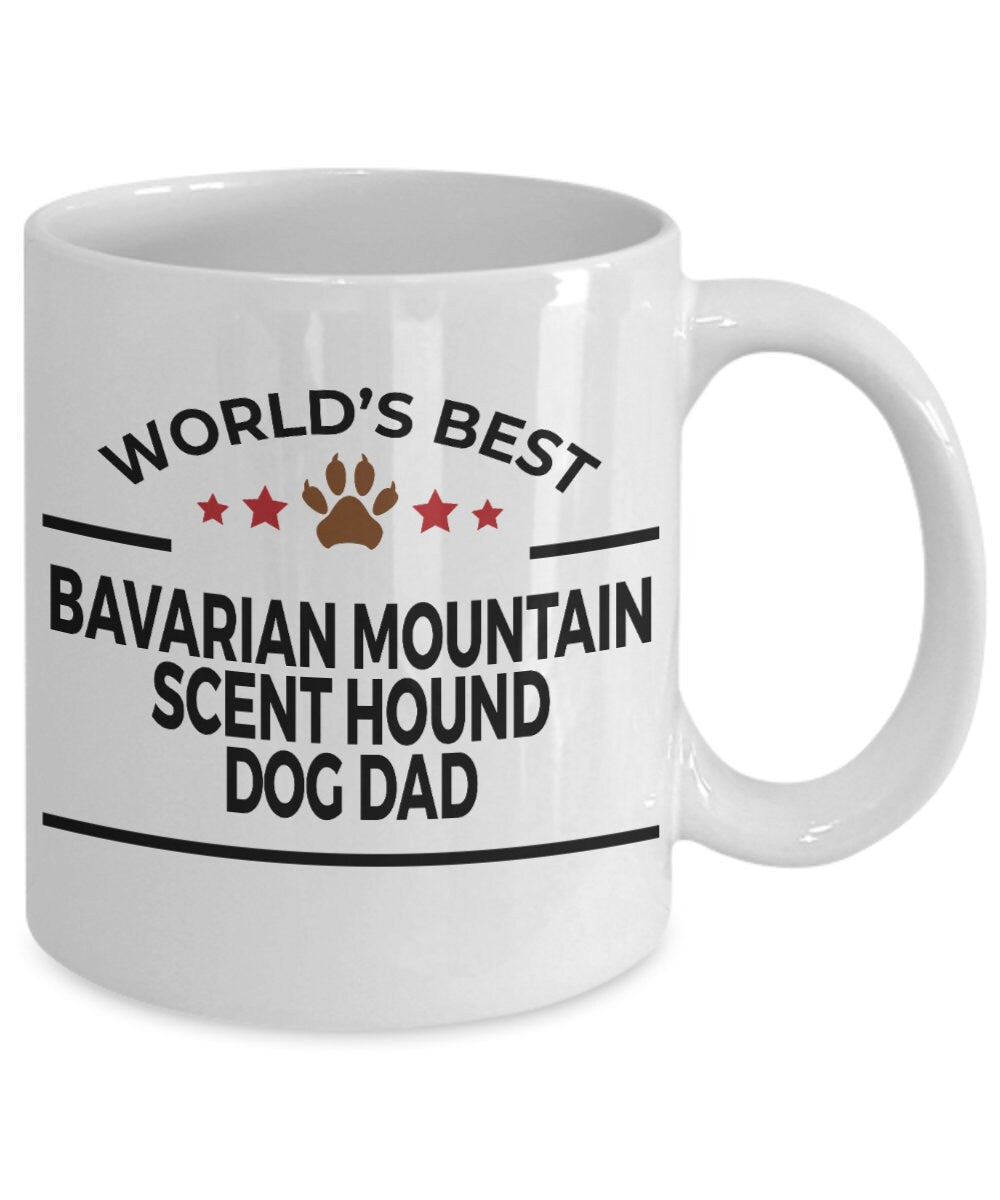 Bavarian Mountain Scent Hound Dog Dad Mug - Mallard Moon Gift Shop