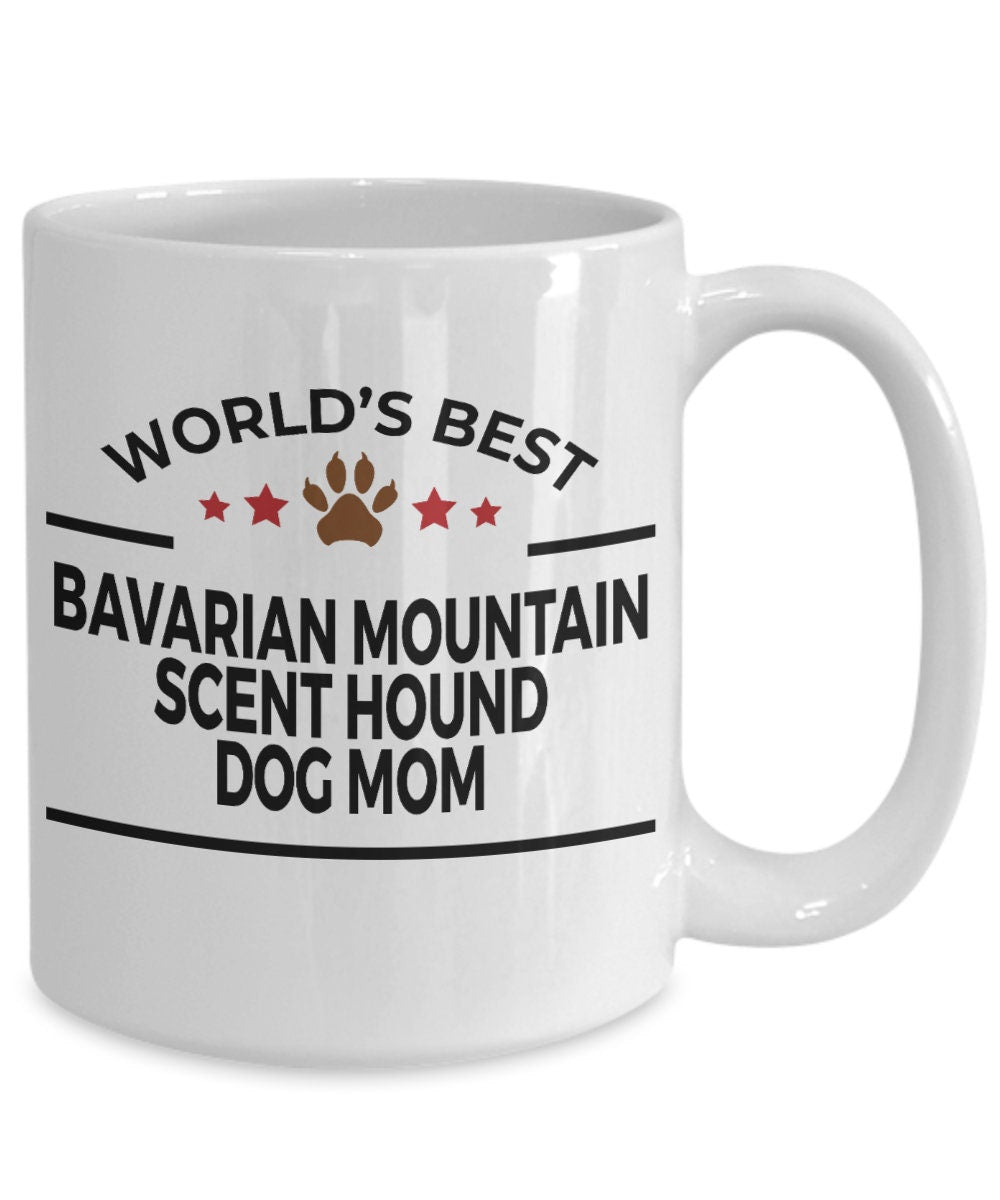 Bavarian Mountain Scent Hound Dog Mom Mug - Mallard Moon Gift Shop