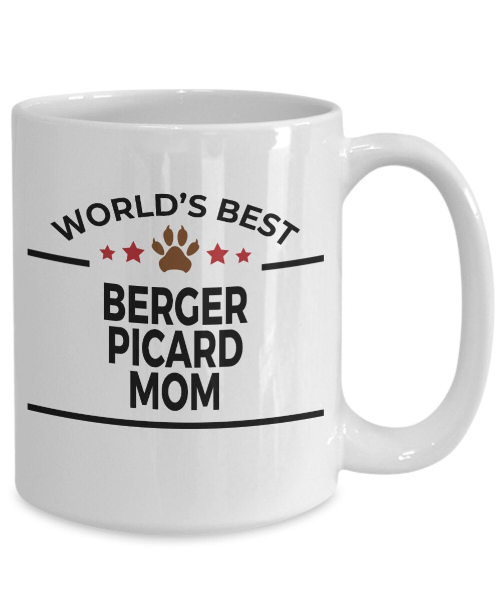 Berger Picard Dog Mom Mug - Mallard Moon Gift Shop
