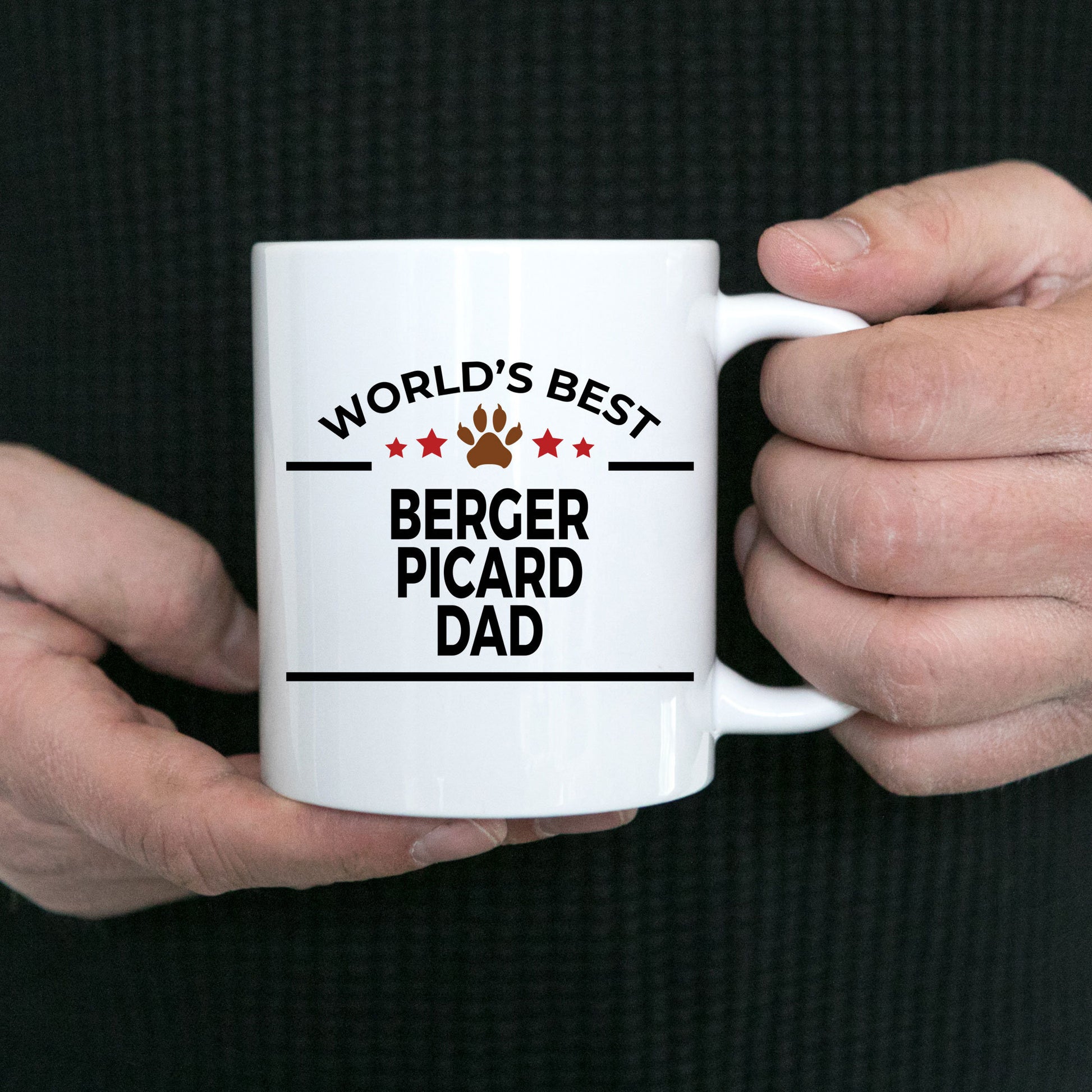 Berger Picard Dog Dad Mug - Mallard Moon Gift Shop