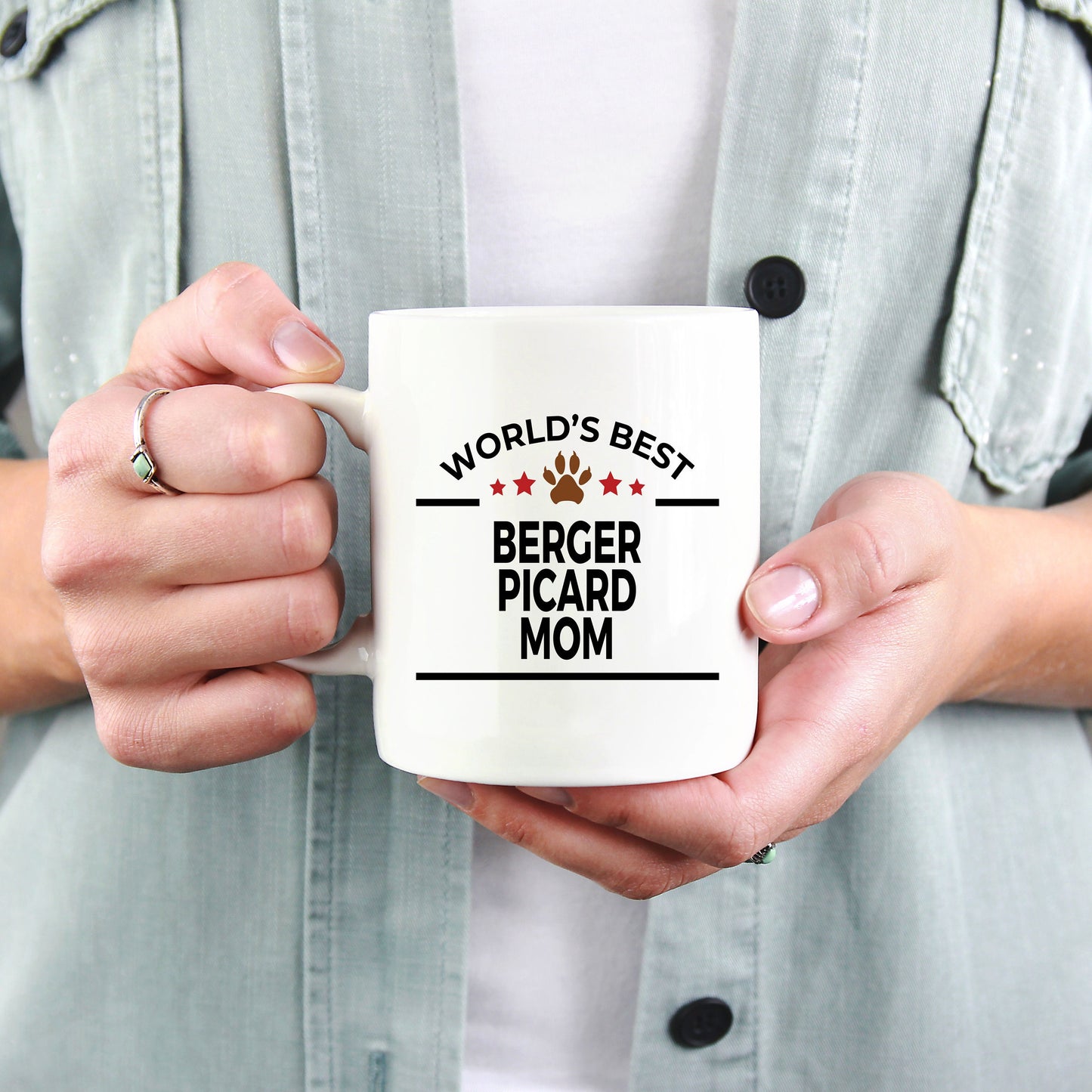 Berger Picard Dog Mom Mug - Mallard Moon Gift Shop