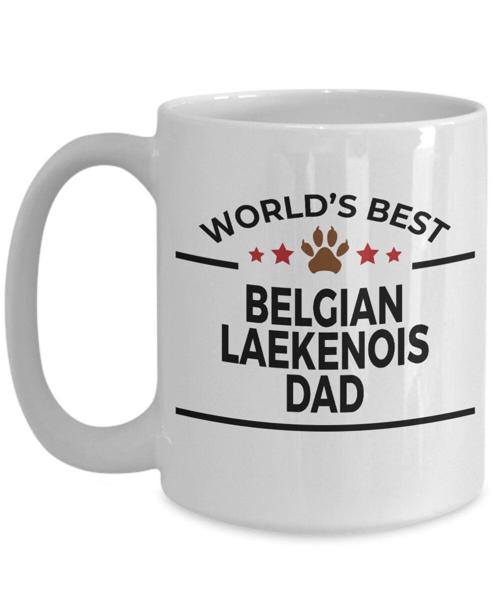 Belgian Laekenois Dog Dad Mug - Mallard Moon Gift Shop