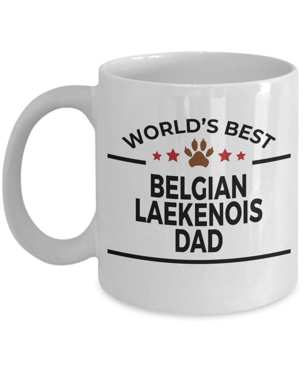 Belgian Laekenois Dog Dad Mug - Mallard Moon Gift Shop
