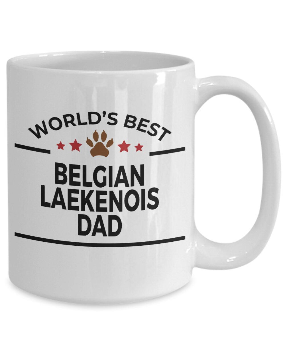 Belgian Laekenois Dog Dad Mug - Mallard Moon Gift Shop