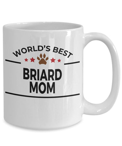 Briard Dog Mom Coffee Mug - Mallard Moon Gift Shop