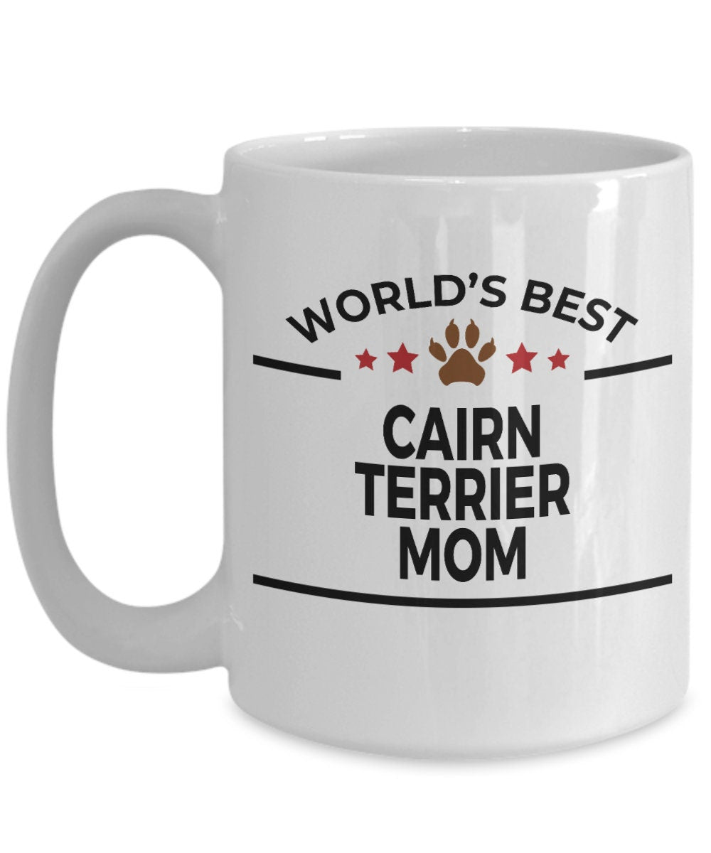 Cairn Terrier Dog Mom Mug - Mallard Moon Gift Shop