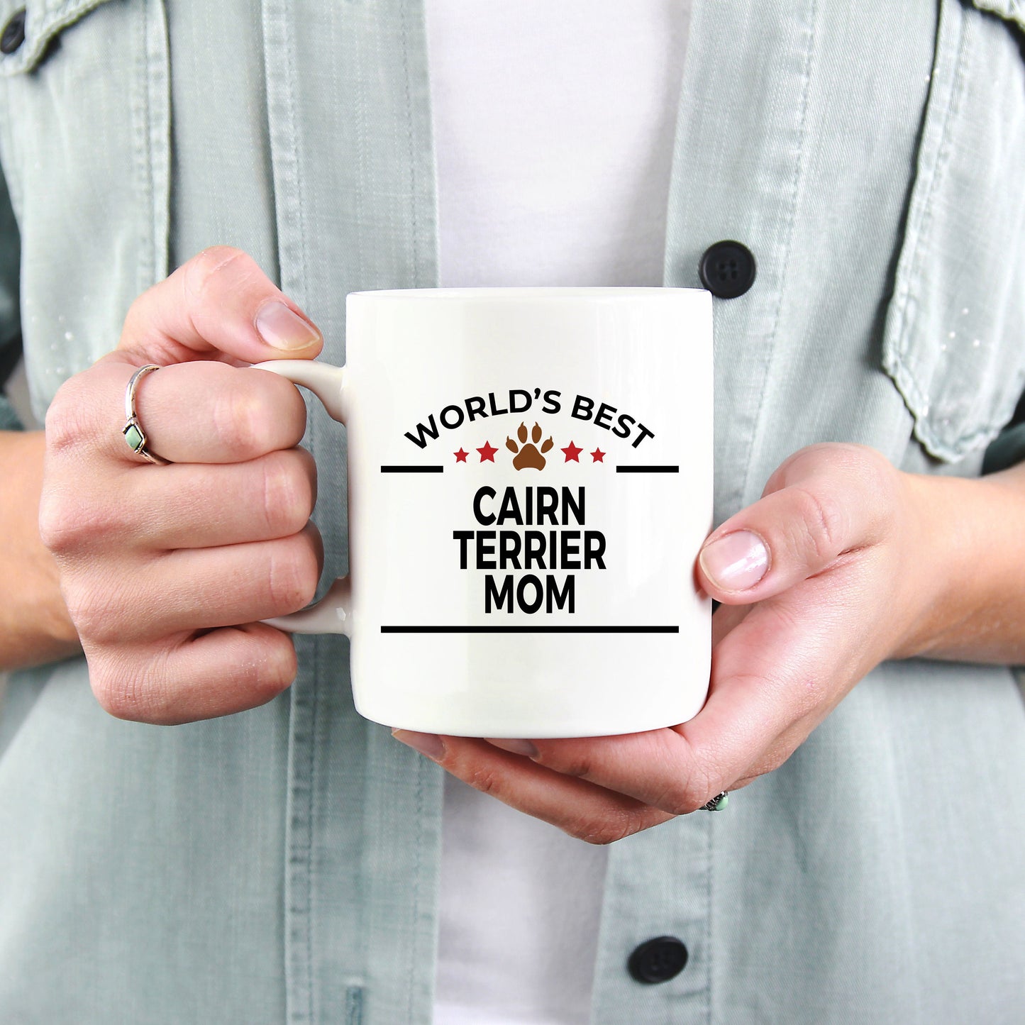 Cairn Terrier Dog Mom Mug - Mallard Moon Gift Shop