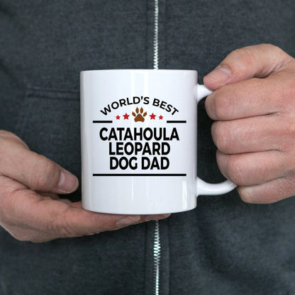 Catahoula Leopard Dog Dad Coffee Mug - Mallard Moon Gift Shop