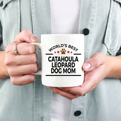 Catahoula Leopard Dog Mom Coffee Mug - Mallard Moon Gift Shop