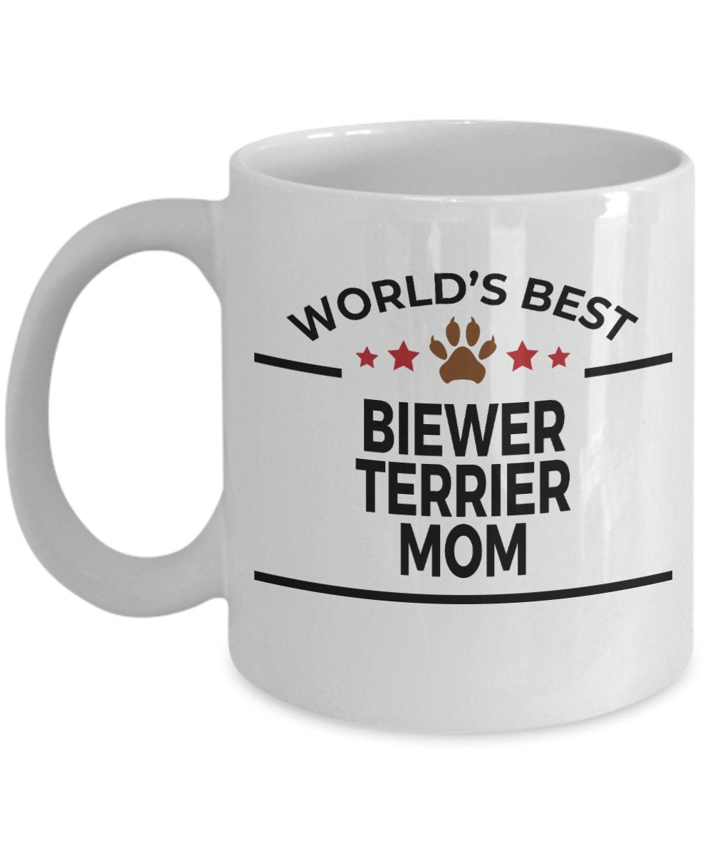Biewer Terrier Dog Mom Mug - Mallard Moon Gift Shop