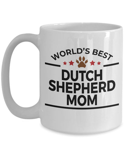 Dutch Shepherd Dog Mom Coffee Mug - Mallard Moon Gift Shop