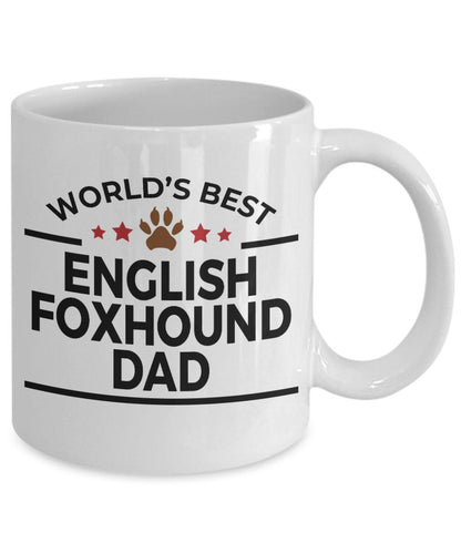 English Foxhound Dog Dad Mug - Mallard Moon Gift Shop
