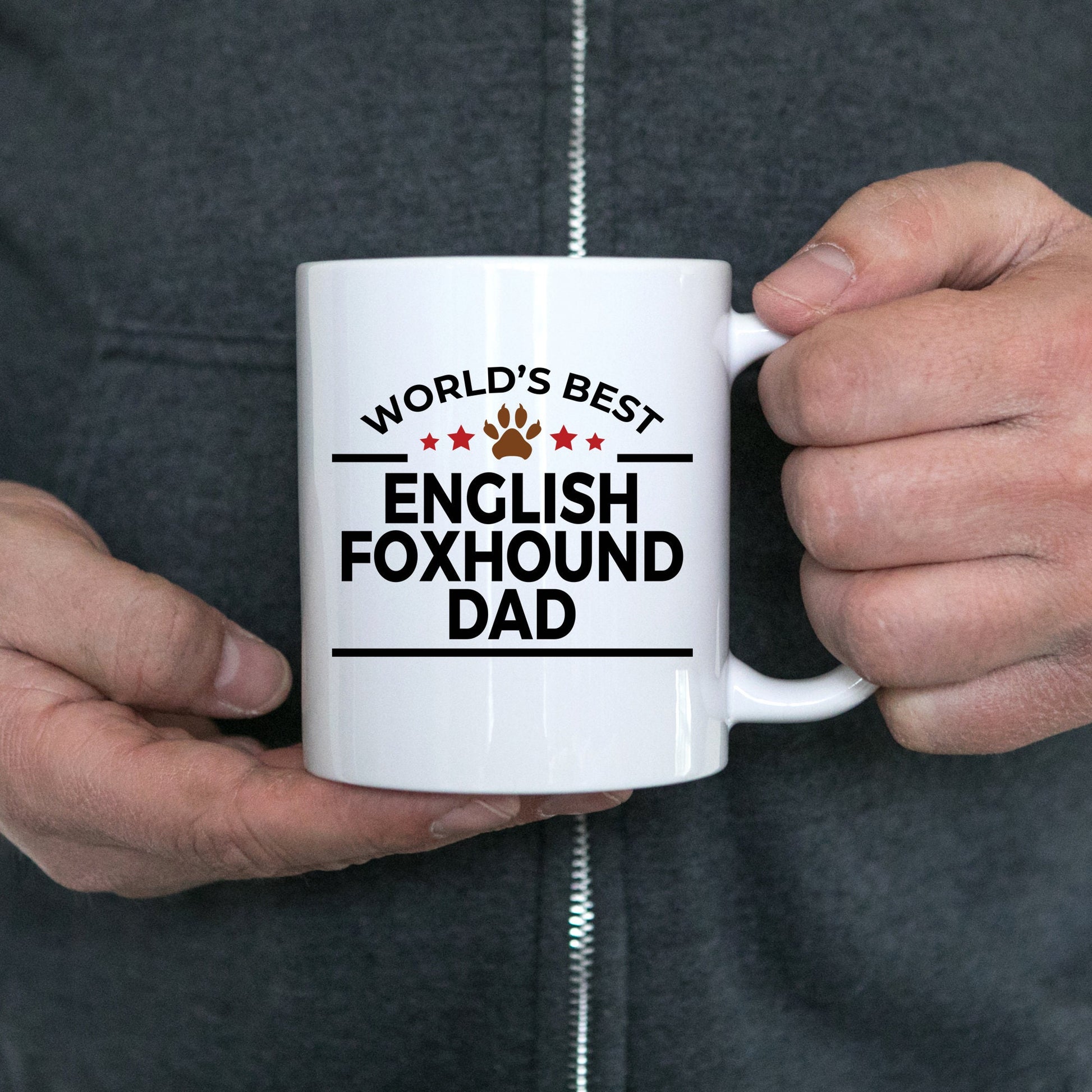 English Foxhound Dog Dad Mug - Mallard Moon Gift Shop