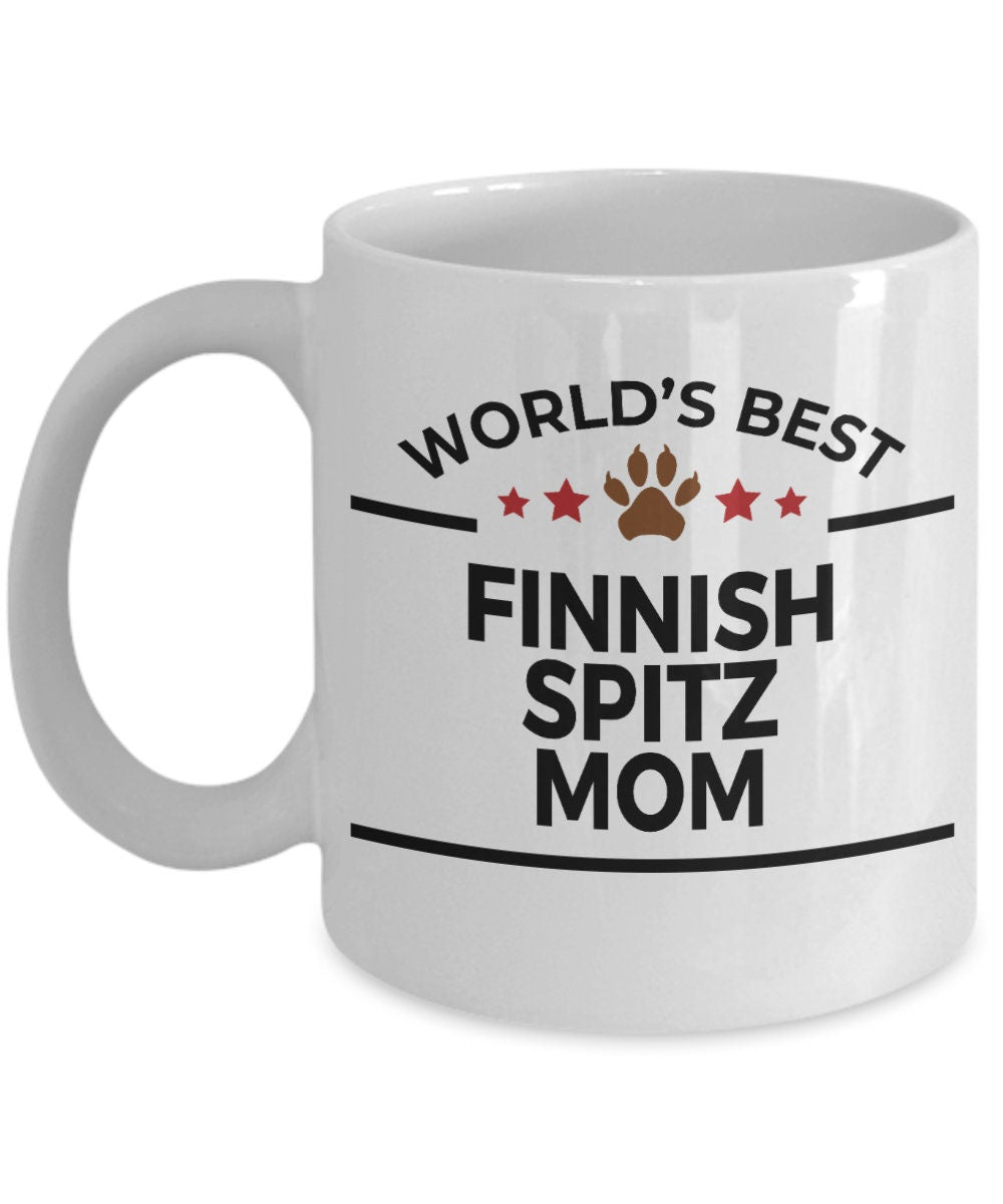 Finnish Spitz Dog Mom Mug - Mallard Moon Gift Shop