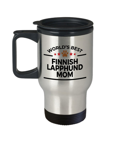 Finnish Lapphund Dog Mom Travel Tumbler Mug - Mallard Moon Gift Shop