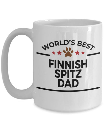 Finnish Spitz Dog Dad Coffee Mug - Mallard Moon Gift Shop