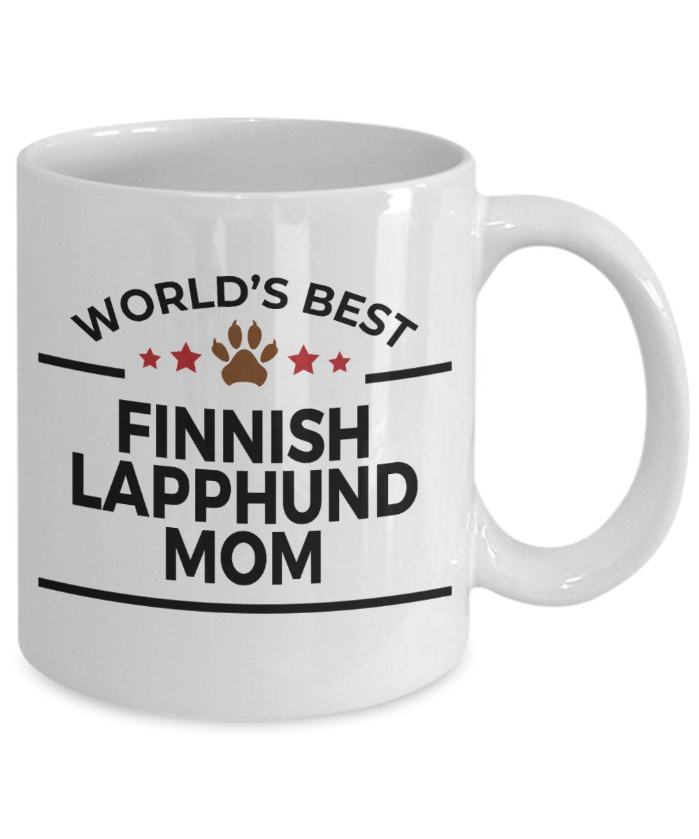 Finnish Lapphund Dog Mom Coffee Mug - Mallard Moon Gift Shop