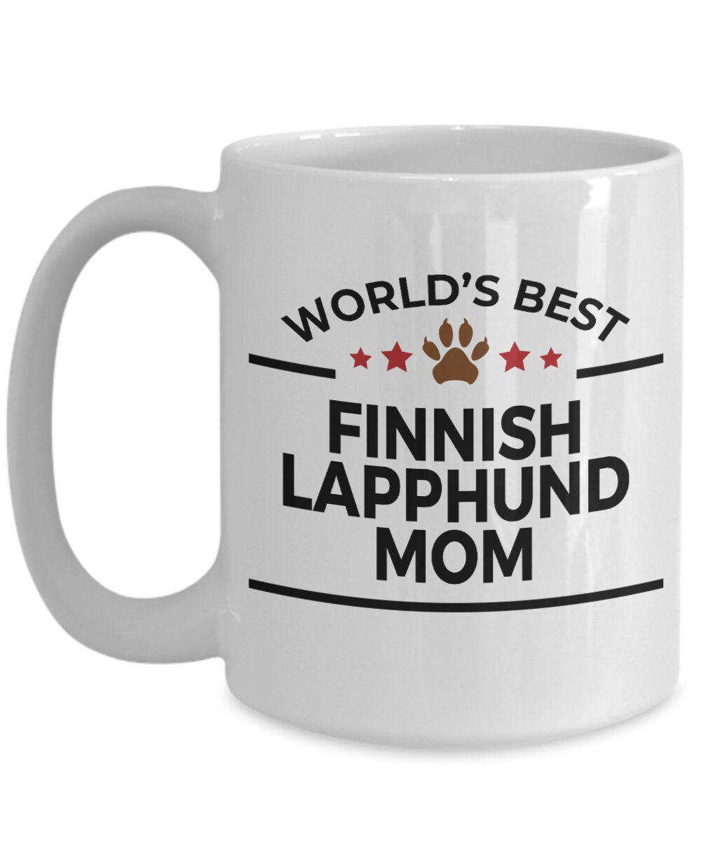 Finnish Lapphund Dog Mom Coffee Mug - Mallard Moon Gift Shop