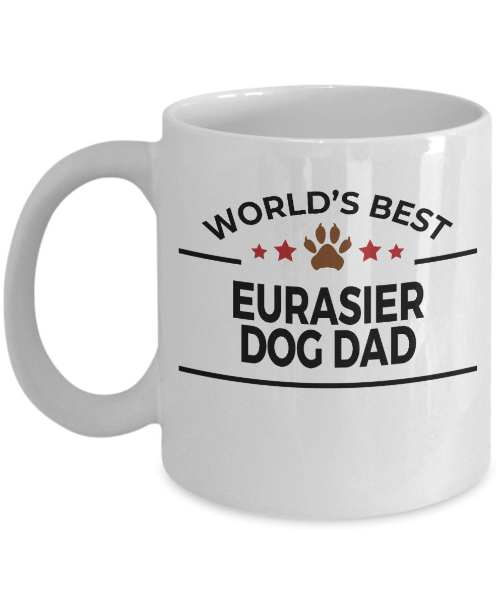 Eurasier Dog Dad Coffee Mug - Mallard Moon Gift Shop