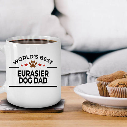 Eurasier Dog Dad Coffee Mug - Mallard Moon Gift Shop