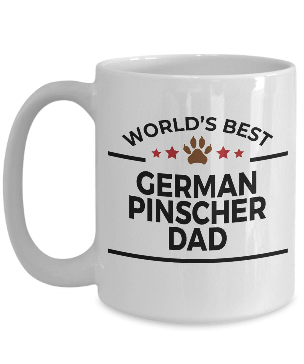 German Pinscher Dog Dad Mug - Mallard Moon Gift Shop