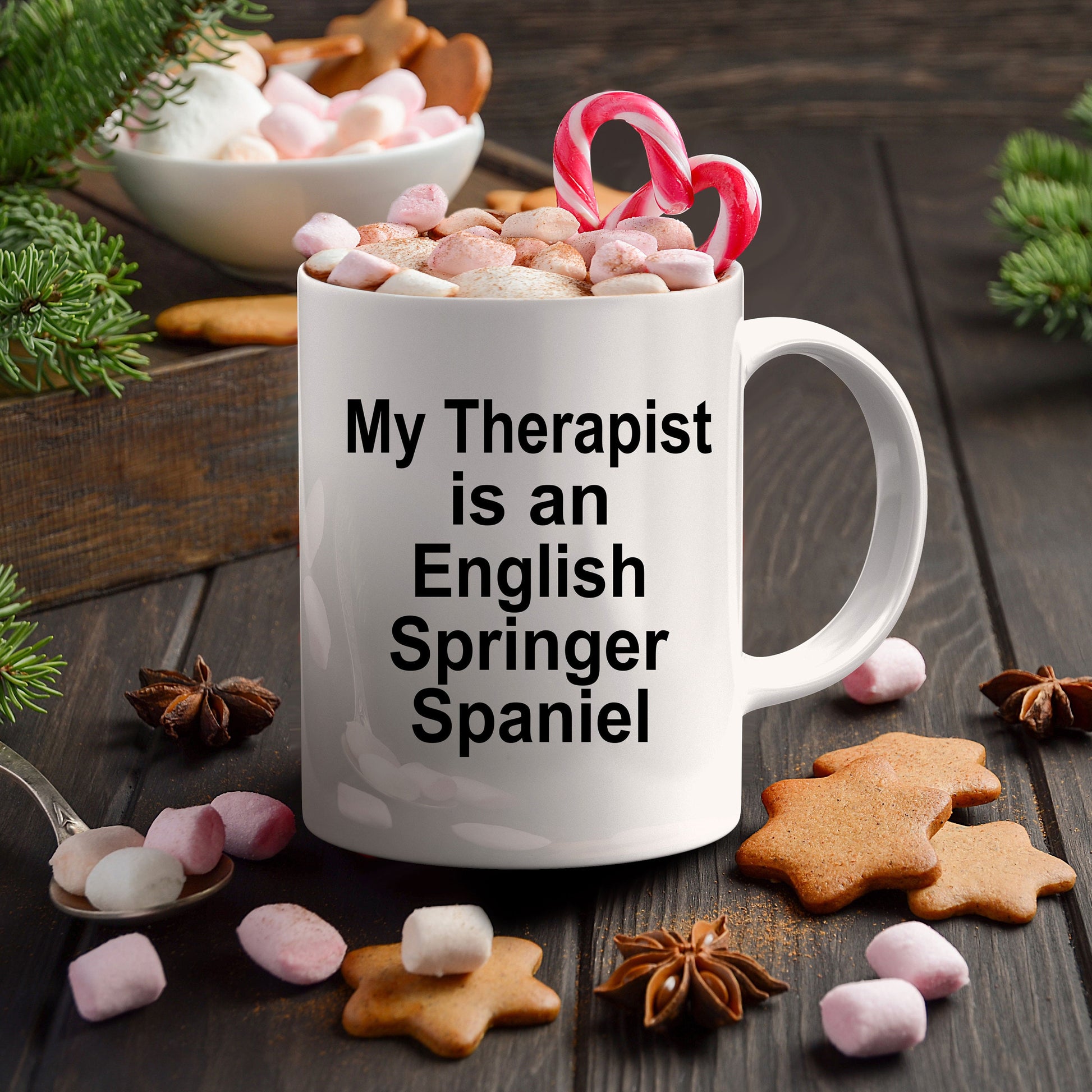 English Springer Spaniel Dog Therapist Mug - Mallard Moon Gift Shop