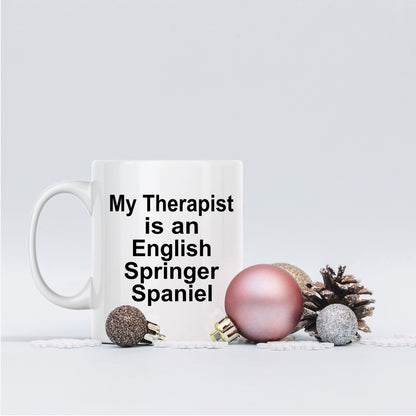 English Springer Spaniel Dog Therapist Mug - Mallard Moon Gift Shop