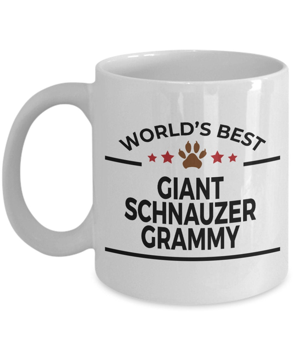 Giant Schnauzer Dog Grammy Mug - Mallard Moon Gift Shop