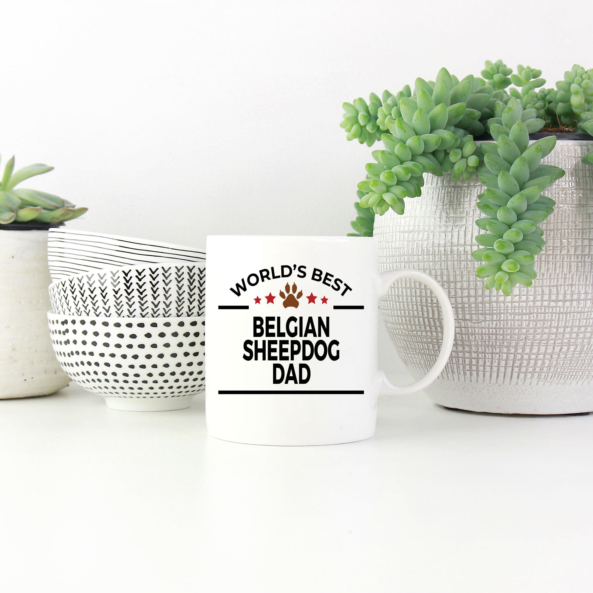 Belgian Sheepdog Dad Mug - Mallard Moon Gift Shop