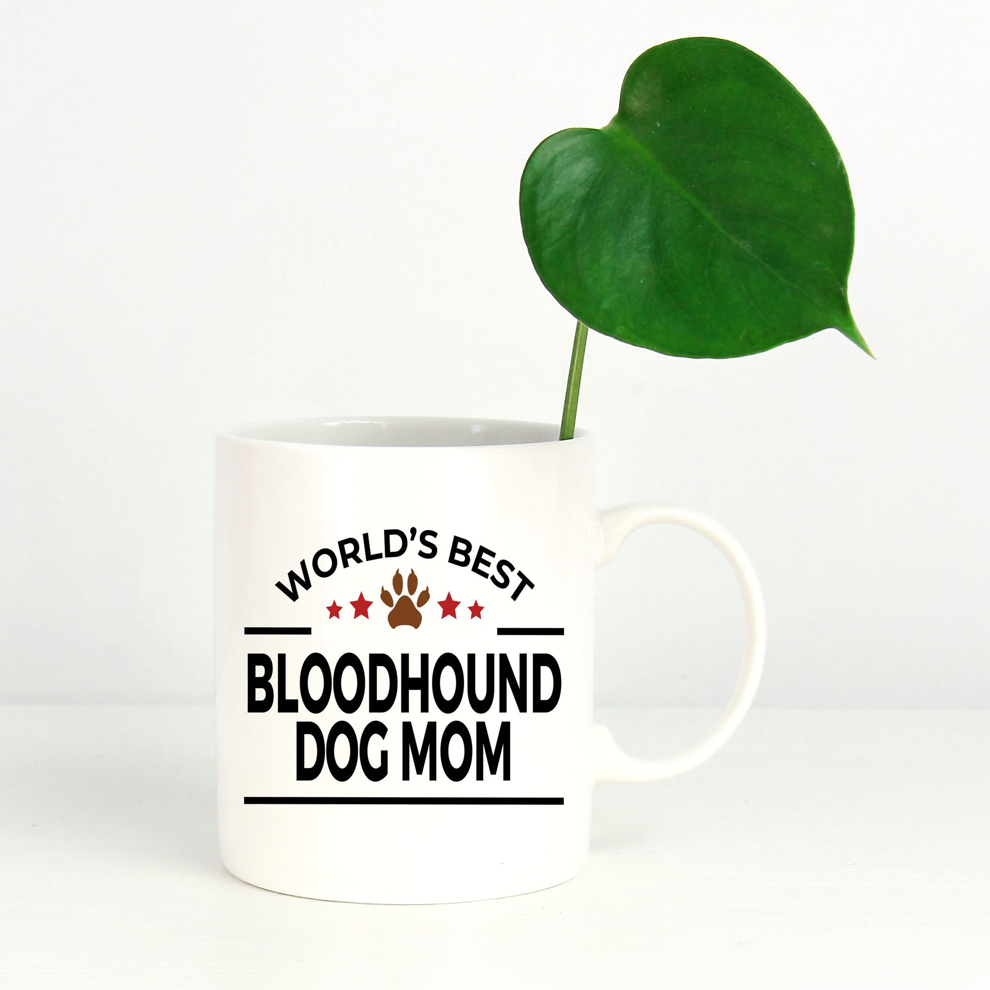 Bloodhound Dog Mom Mug - Mallard Moon Gift Shop
