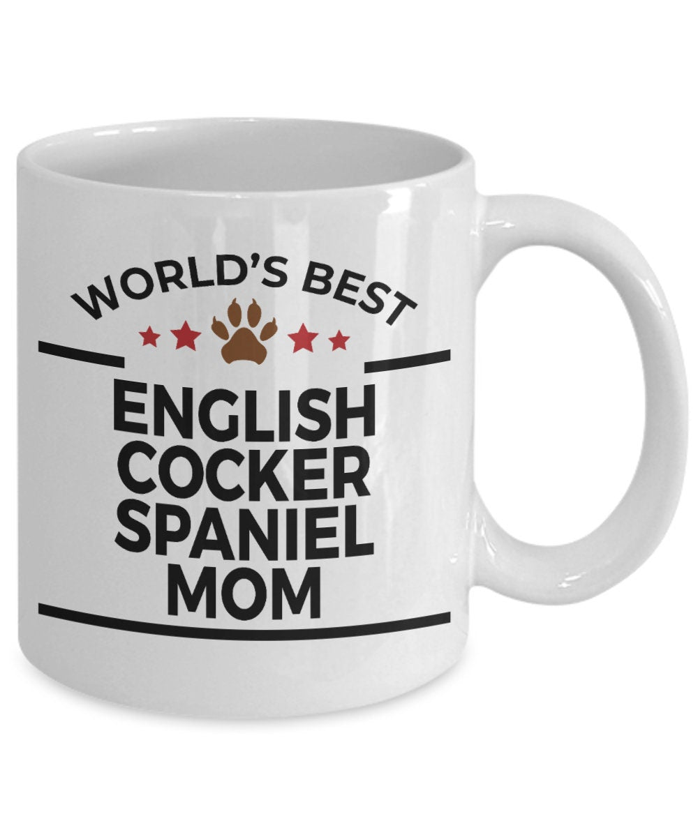 English Cocker Spaniel Dog Mom Mug - Mallard Moon Gift Shop