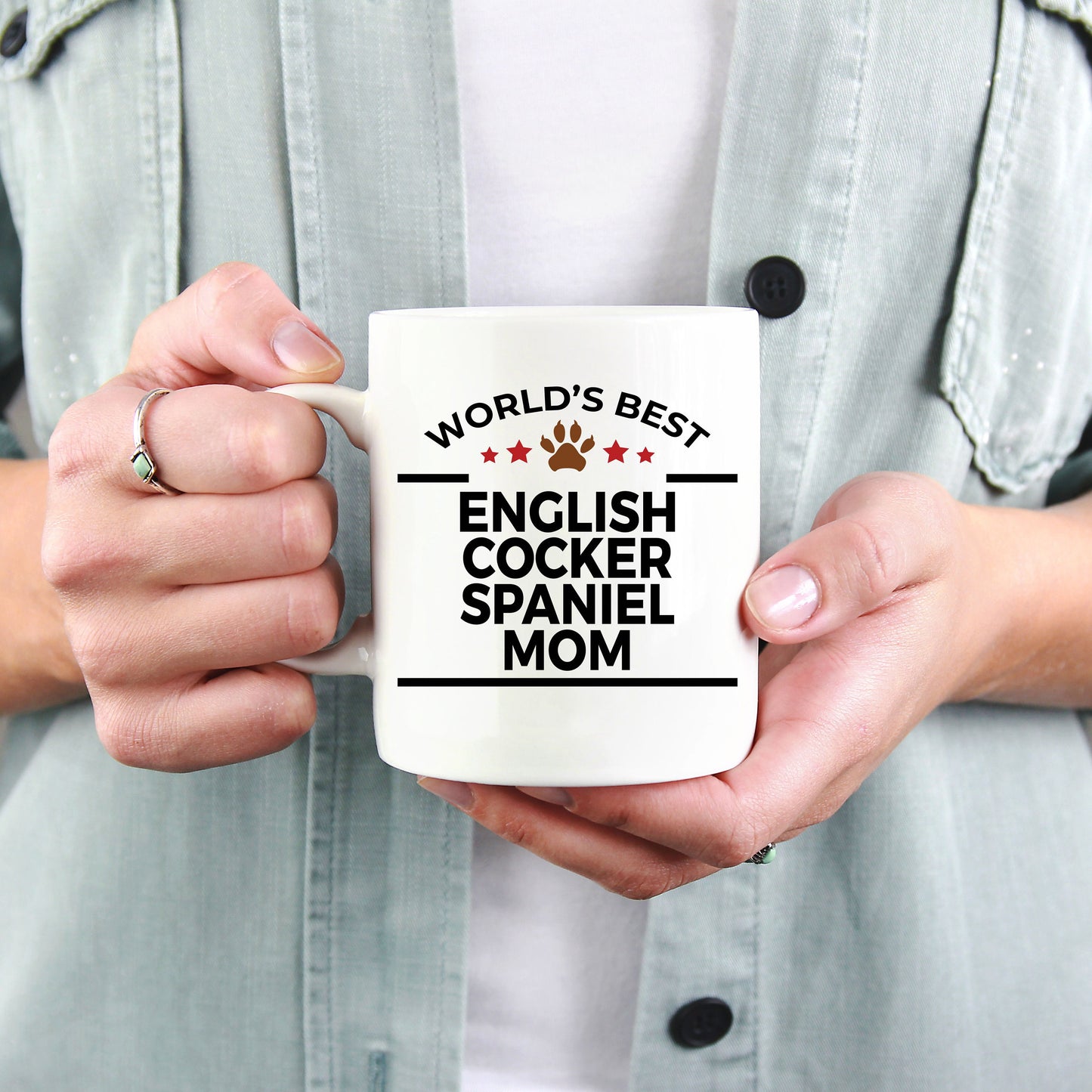 English Cocker Spaniel Dog Mom Mug - Mallard Moon Gift Shop