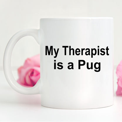Pug Therapist Dog Mug - Mallard Moon Gift Shop